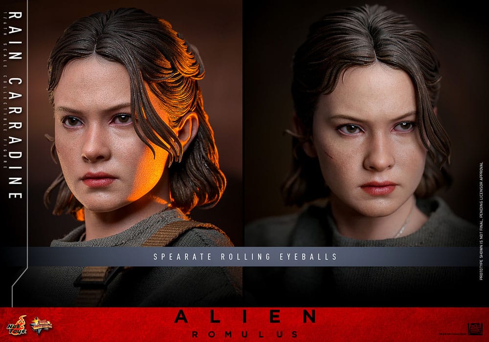 RAIN CARRADINE – ALIEN: ROMULUS – HOT TOYS 1/6 FIGURA ARTICULADA 26 CM