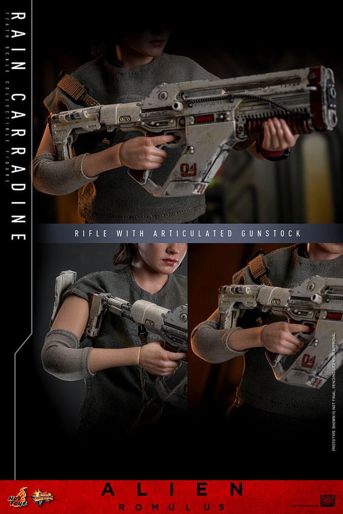 RAIN CARRADINE – ALIEN: ROMULUS – HOT TOYS 1/6 FIGURA ARTICULADA 26 CM
