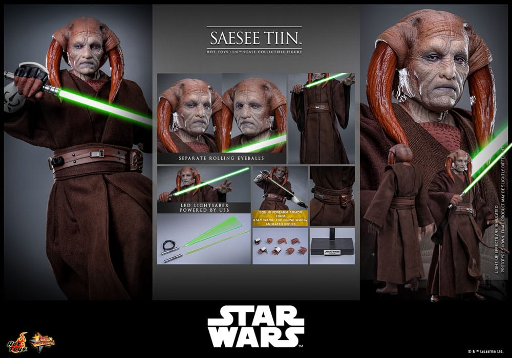 SAESEE TIIN 1/6 – STAR WARS: EPISODIO III – HOT TOYS (MOVIE MASTERPIECE)