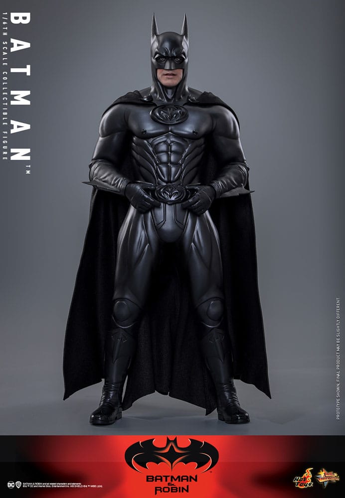 BATMAN - BATMAN Y ROBIN HOT TOYS FIGURA 1/6 MOVIE MASTERPIECE 30 CM