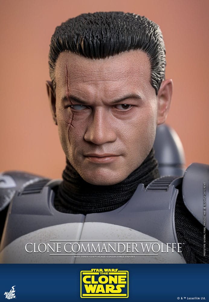WOLFFE CLONE COMMANDER HOT TOYS