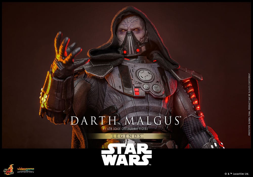 STAR WARS DARTH MALGUS HOT TOYS 1/6 ESCALA – VIDEO GAME MASTERPIECE