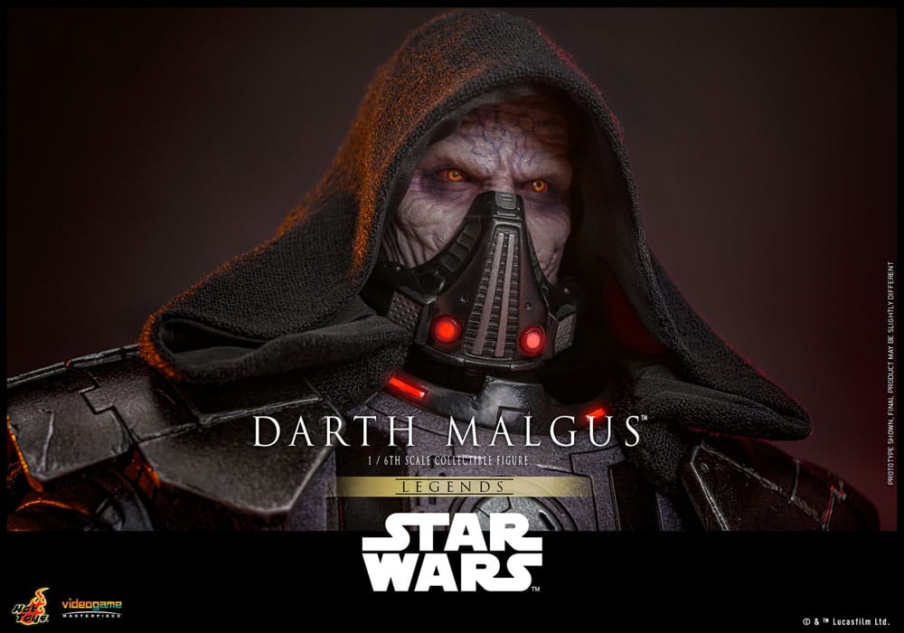 STAR WARS DARTH MALGUS HOT TOYS 1/6 ESCALA – VIDEO GAME MASTERPIECE