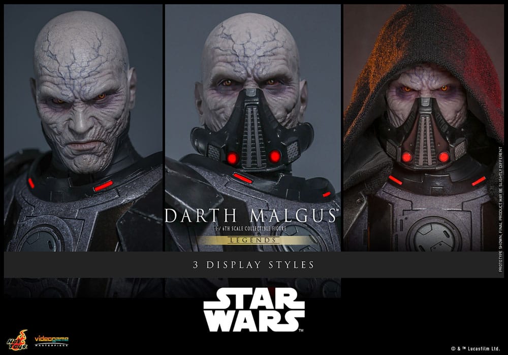 STAR WARS DARTH MALGUS HOT TOYS 1/6 ESCALA – VIDEO GAME MASTERPIECE
