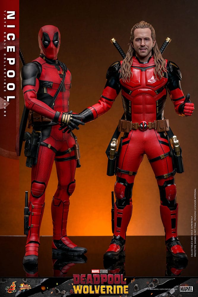 NICEPOOL - DEADPOOL & WOLVERINE MOVIE MASTERPIECE 1/6 HOT TOYS 30 CM