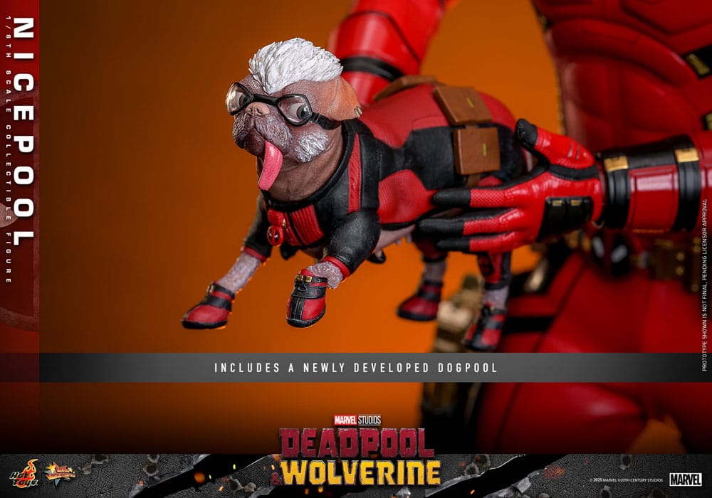 NICEPOOL - DEADPOOL & WOLVERINE MOVIE MASTERPIECE 1/6 HOT TOYS 30 CM
