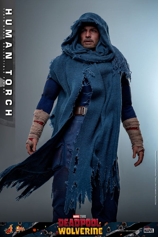 HUMAN TORCH DEADPOOL & WOLVERINE – HOT TOYS 1/6 FIGURA COLECCIONABLE 31 CM