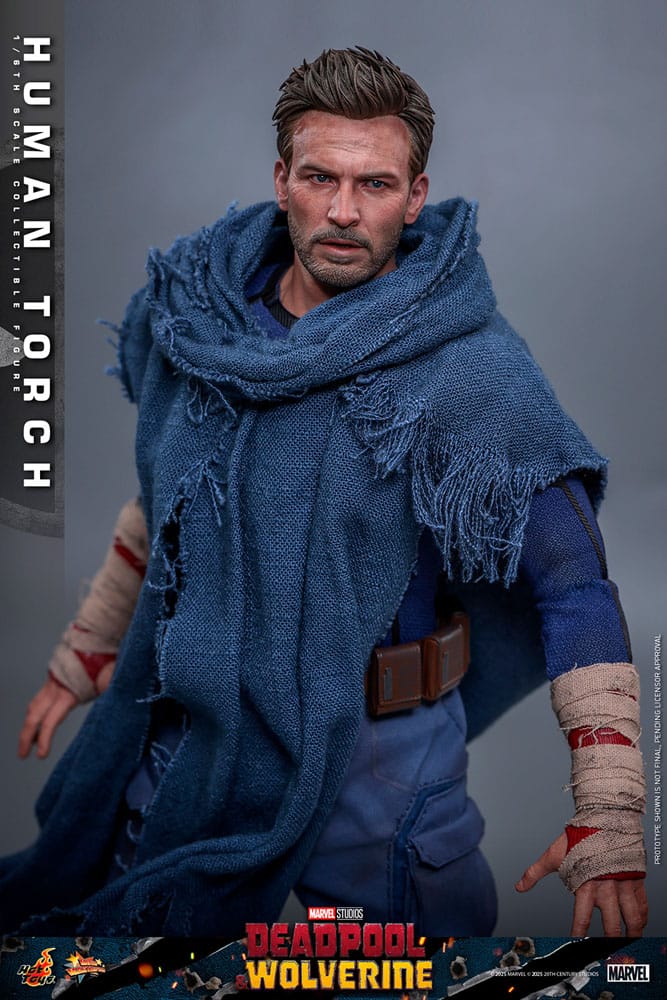 HUMAN TORCH DEADPOOL & WOLVERINE – HOT TOYS 1/6 FIGURA COLECCIONABLE 31 CM