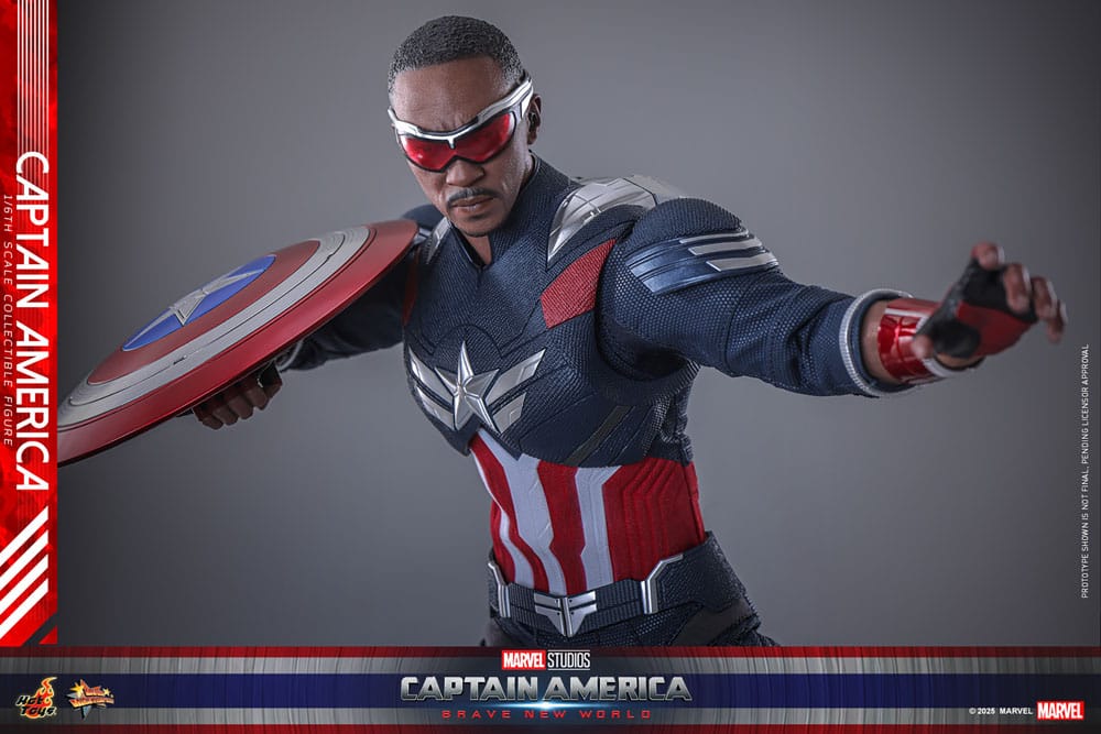 CAPTAIN AMERICA – BRAVE NEW WORLD – HOT TOYS 1/6 FIGURA COLECCIONABLE 30 CM