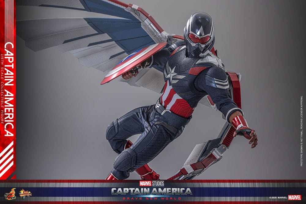 CAPTAIN AMERICA – BRAVE NEW WORLD – HOT TOYS 1/6 FIGURA COLECCIONABLE 30 CM