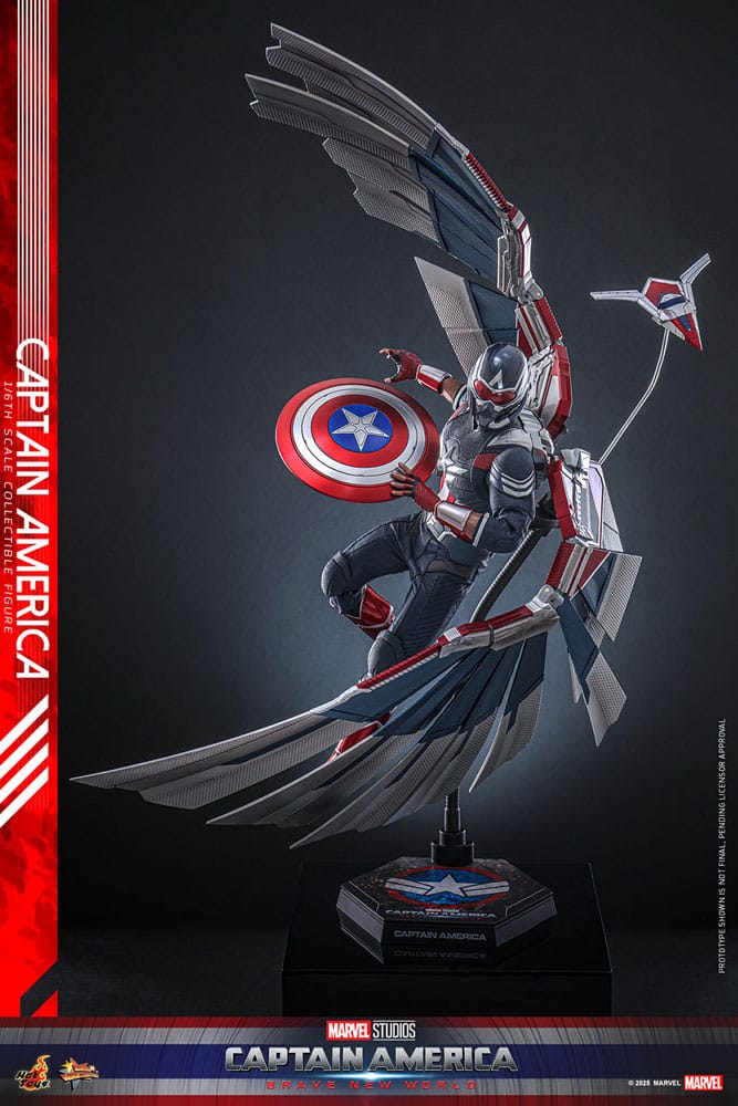 CAPTAIN AMERICA – BRAVE NEW WORLD – HOT TOYS 1/6 FIGURA COLECCIONABLE 30 CM