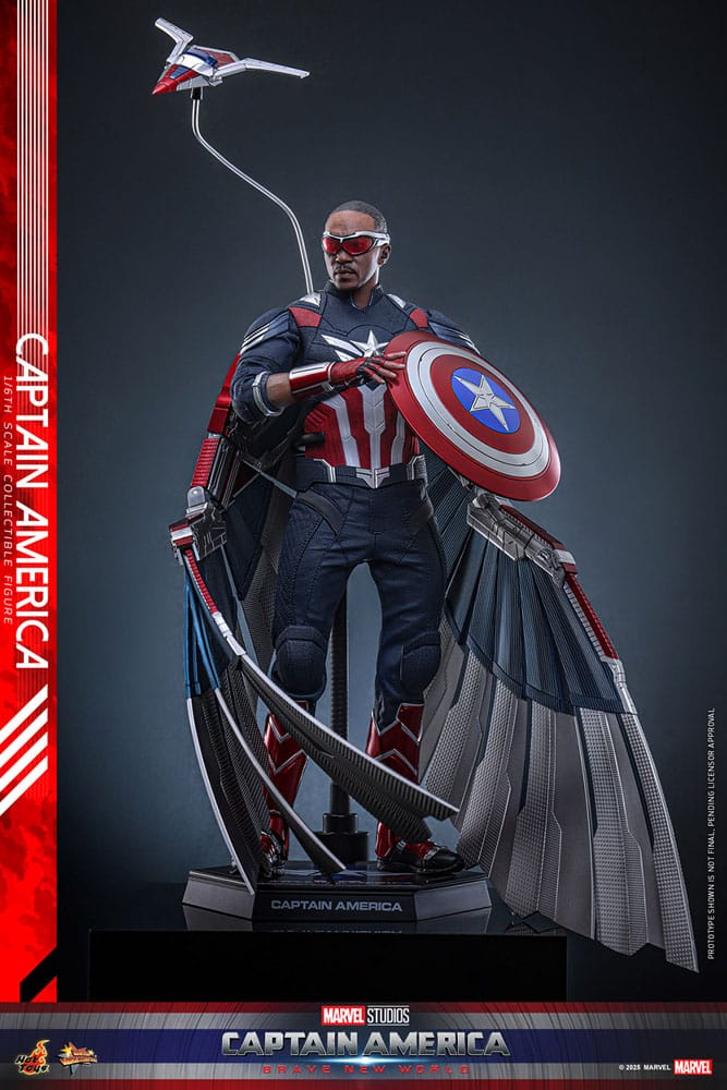 CAPTAIN AMERICA – BRAVE NEW WORLD – HOT TOYS 1/6 FIGURA COLECCIONABLE 30 CM