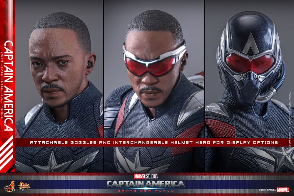CAPTAIN AMERICA – BRAVE NEW WORLD – HOT TOYS 1/6 FIGURA COLECCIONABLE 30 CM