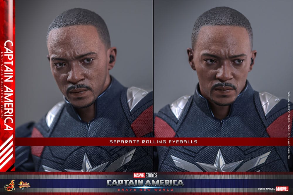 CAPTAIN AMERICA – BRAVE NEW WORLD – HOT TOYS 1/6 FIGURA COLECCIONABLE 30 CM