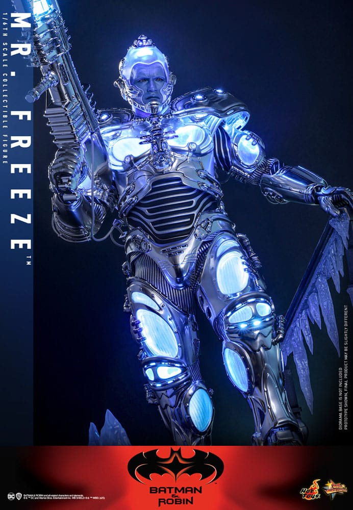 MR. FREEZE – HOT TOYS 1/6 BATMAN Y ROBIN – MOVIE MASTERPIECE 33 CM