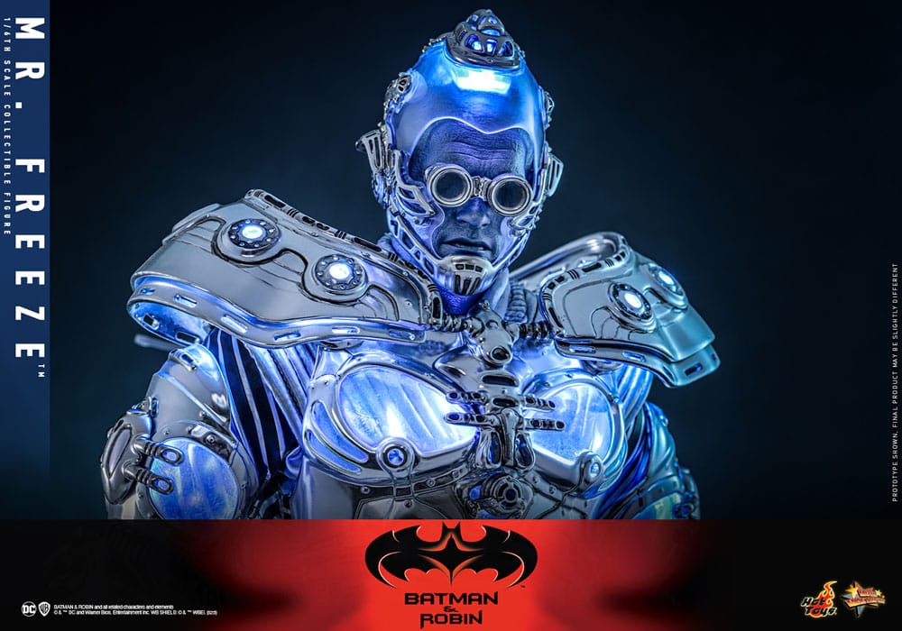 MR. FREEZE – HOT TOYS 1/6 BATMAN Y ROBIN – MOVIE MASTERPIECE 33 CM
