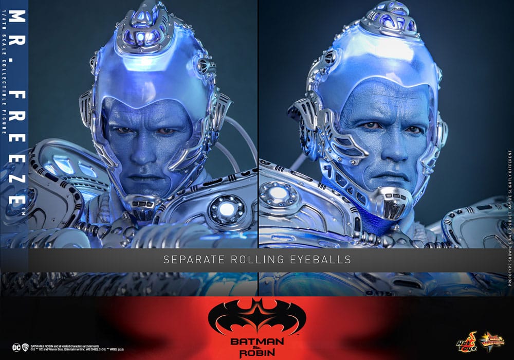 MR. FREEZE – HOT TOYS 1/6 BATMAN Y ROBIN – MOVIE MASTERPIECE 33 CM