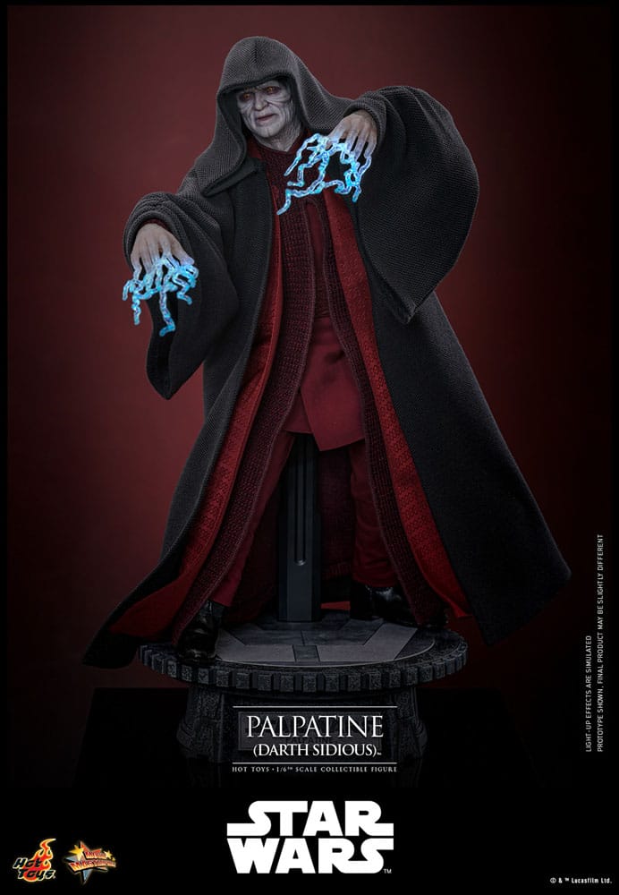 PALPATINE (DARTH SIDIOUS) – FIGURA HOT TOYS 1/6 – STAR WARS