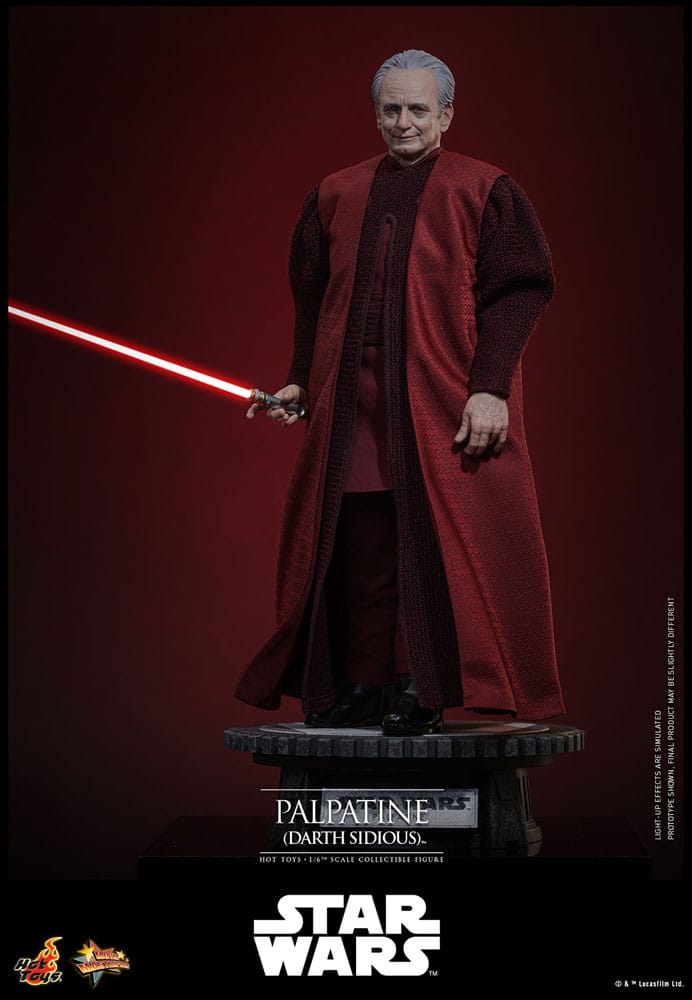 PALPATINE (DARTH SIDIOUS) – FIGURA HOT TOYS 1/6 – STAR WARS
