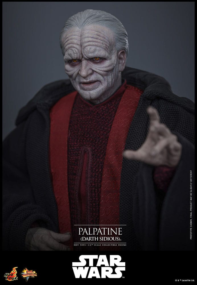 PALPATINE (DARTH SIDIOUS) – FIGURA HOT TOYS 1/6 – STAR WARS