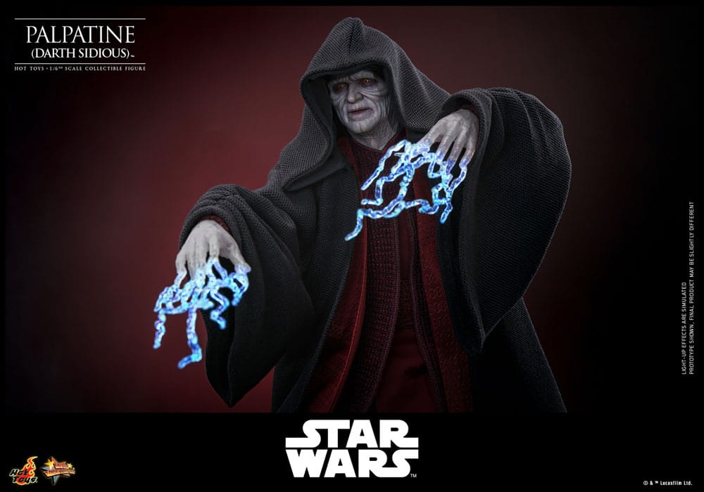 PALPATINE (DARTH SIDIOUS) – FIGURA HOT TOYS 1/6 – STAR WARS