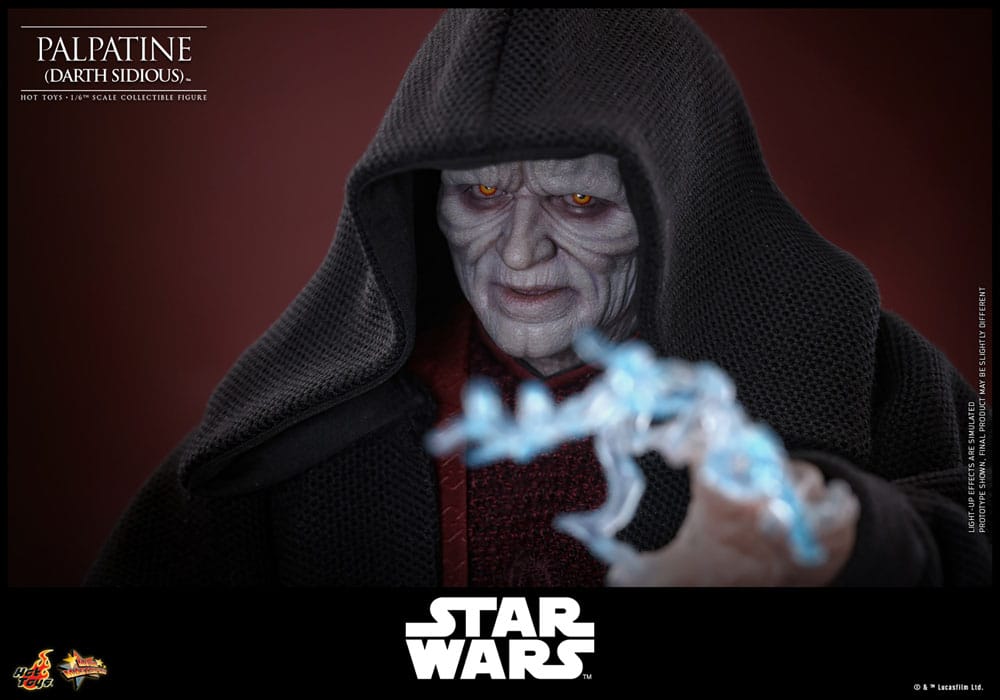 PALPATINE (DARTH SIDIOUS) – FIGURA HOT TOYS 1/6 – STAR WARS