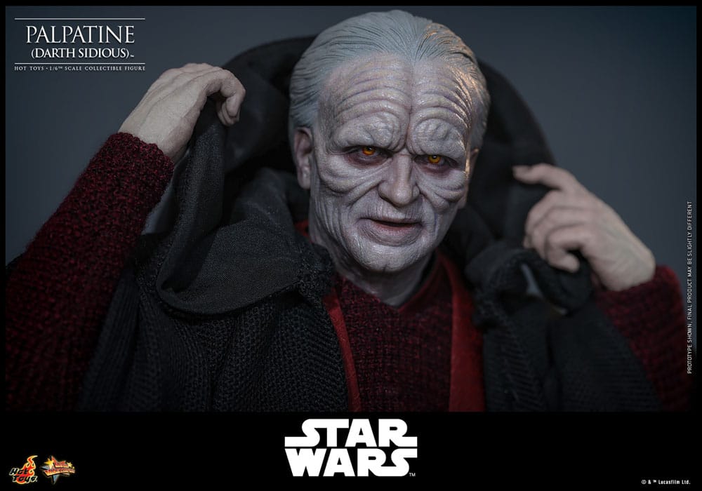 PALPATINE (DARTH SIDIOUS) – FIGURA HOT TOYS 1/6 – STAR WARS