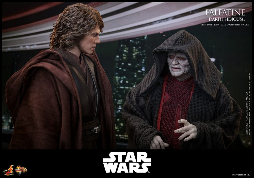 PALPATINE (DARTH SIDIOUS) – FIGURA HOT TOYS 1/6 – STAR WARS