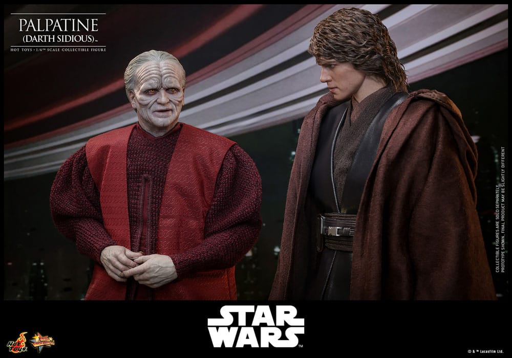 PALPATINE (DARTH SIDIOUS) – FIGURA HOT TOYS 1/6 – STAR WARS