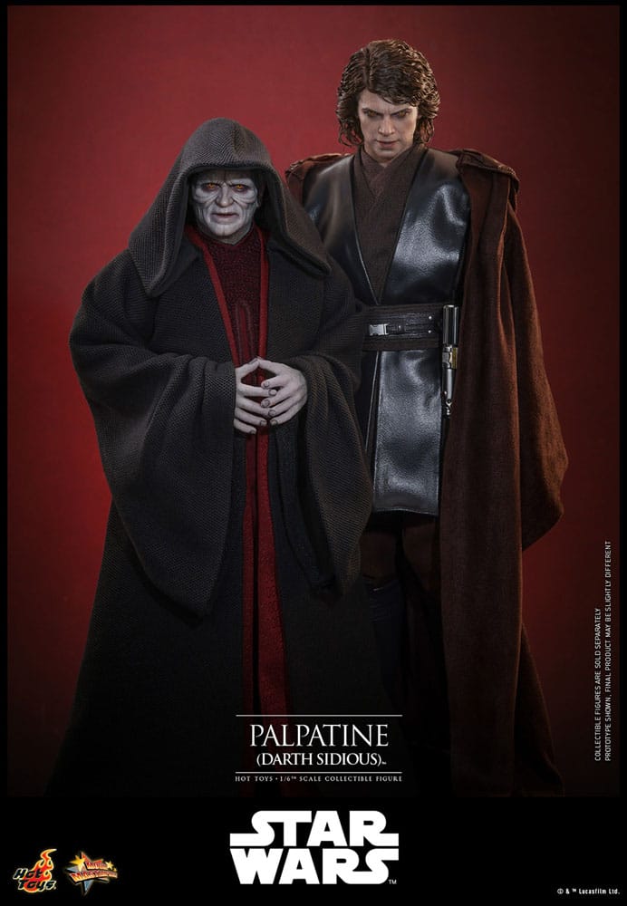 PALPATINE (DARTH SIDIOUS) – FIGURA HOT TOYS 1/6 – STAR WARS
