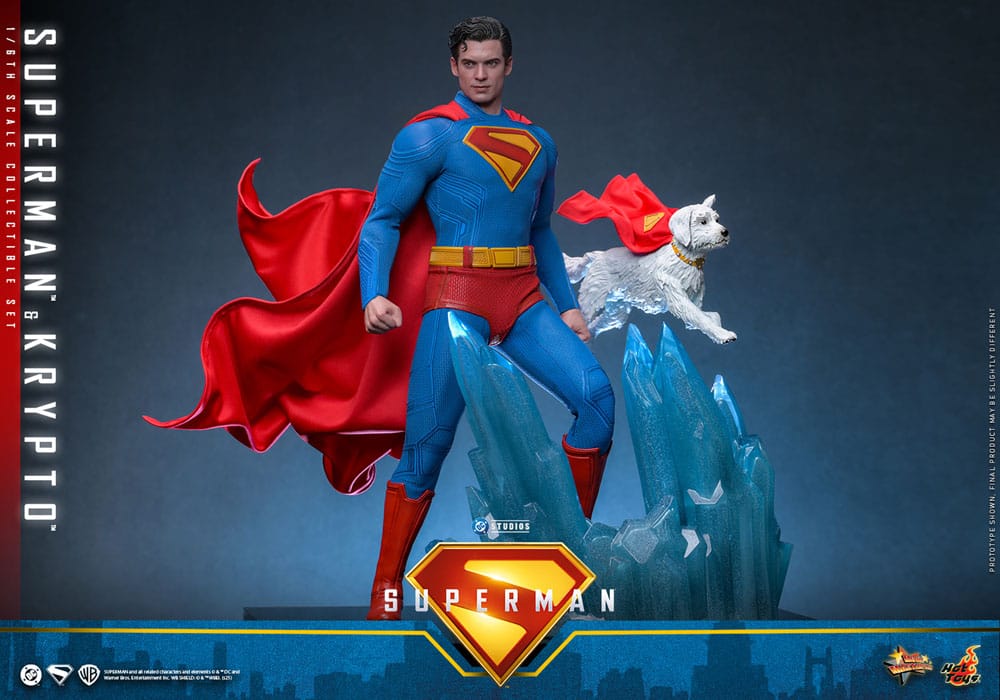 SUPERMAN & KRYPTO (2025) – FIGURA 1/6 MOVIE MASTERPIECE (HOT TOYS – DC COMICS)