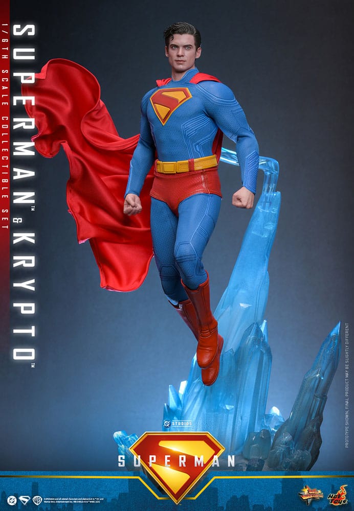 SUPERMAN & KRYPTO (2025) – FIGURA 1/6 MOVIE MASTERPIECE (HOT TOYS – DC COMICS)