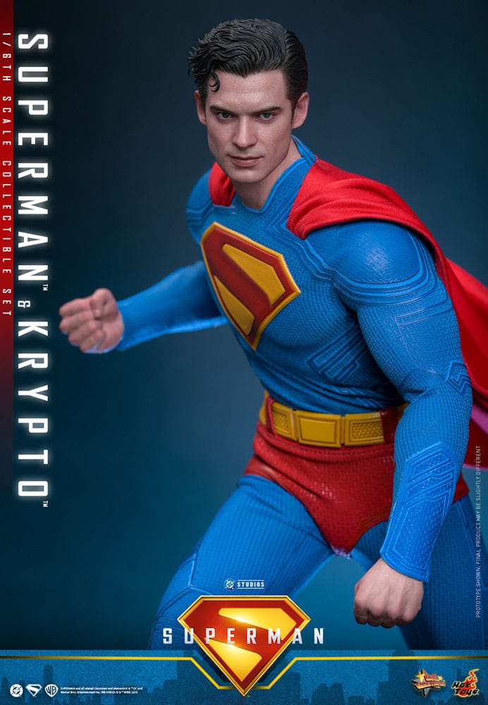 SUPERMAN & KRYPTO (2025) – FIGURA 1/6 MOVIE MASTERPIECE (HOT TOYS – DC COMICS)