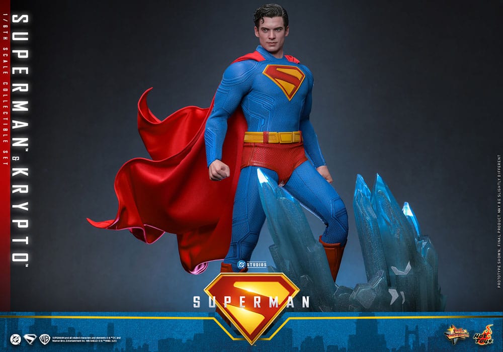 SUPERMAN & KRYPTO (2025) – FIGURA 1/6 MOVIE MASTERPIECE (HOT TOYS – DC COMICS)