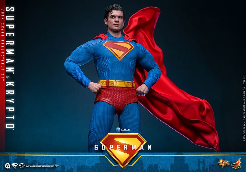 SUPERMAN & KRYPTO (2025) – FIGURA 1/6 MOVIE MASTERPIECE (HOT TOYS – DC COMICS)