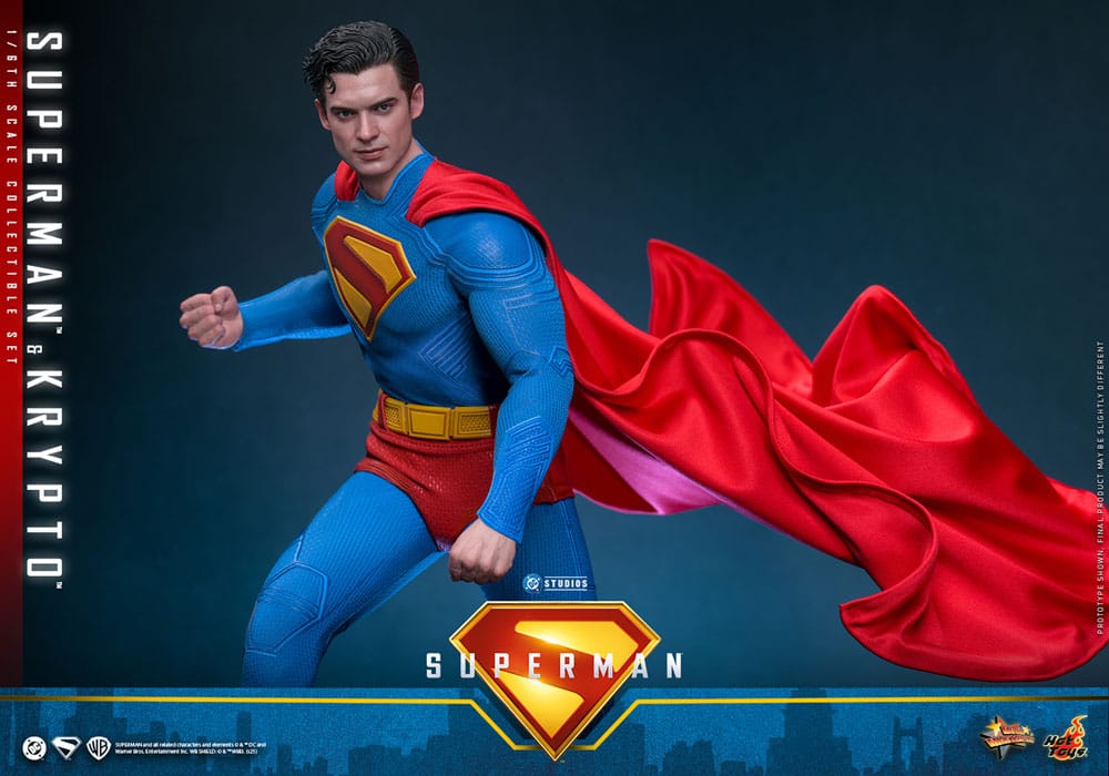 SUPERMAN & KRYPTO (2025) – FIGURA 1/6 MOVIE MASTERPIECE (HOT TOYS – DC COMICS)