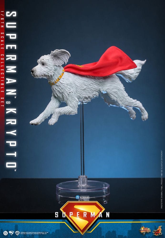 SUPERMAN & KRYPTO (2025) – FIGURA 1/6 MOVIE MASTERPIECE (HOT TOYS – DC COMICS)