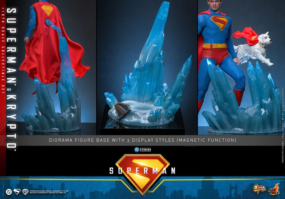 SUPERMAN & KRYPTO (2025) – FIGURA 1/6 MOVIE MASTERPIECE (HOT TOYS – DC COMICS)