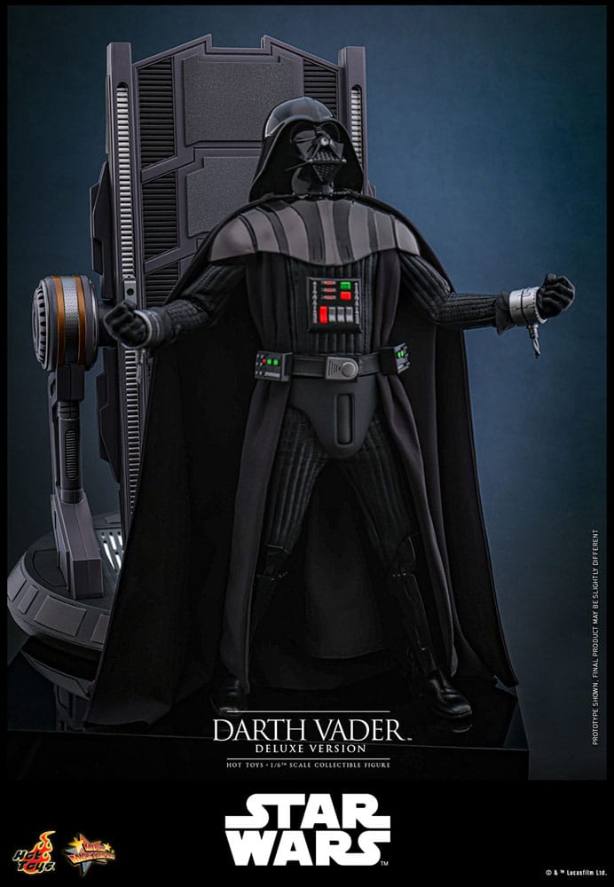 DARTH VADER DELUXE VERSION - STAR WARS EPISODIO III - HOT TOYS FIGURA 1/6 ESCALA 35 CM