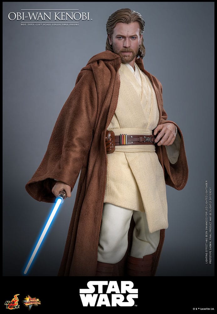 OBI-WAN KENOBI – FIGURA HOT TOYS 1/6 – STAR WARS: EL ATAQUE DE LOS CLONES