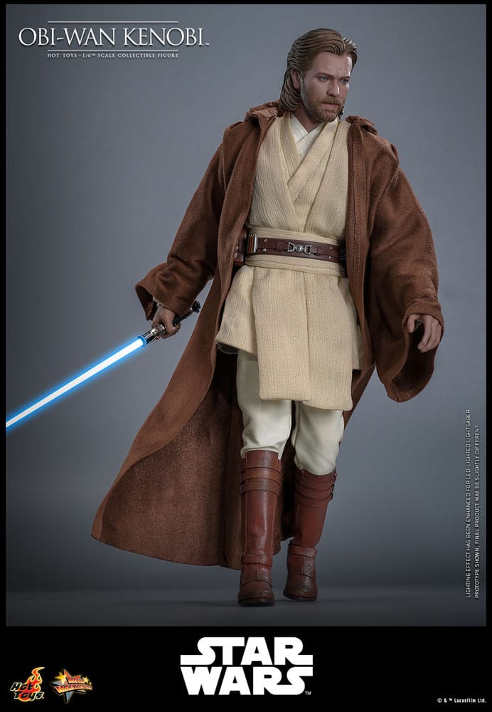 OBI-WAN KENOBI – FIGURA HOT TOYS 1/6 – STAR WARS: EL ATAQUE DE LOS CLONES
