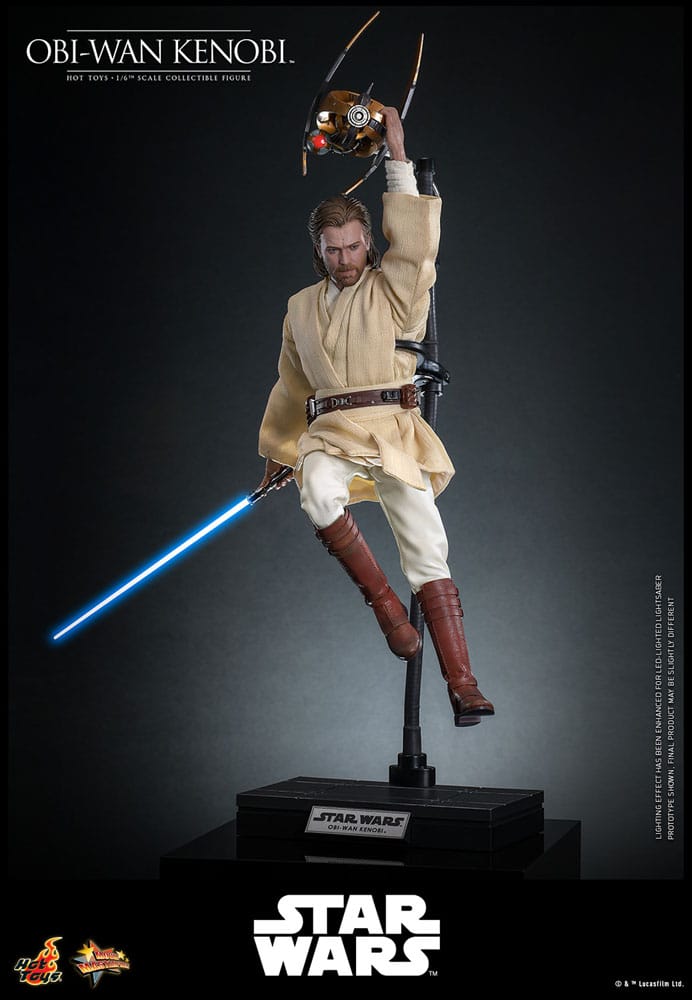 OBI-WAN KENOBI – FIGURA HOT TOYS 1/6 – STAR WARS: EL ATAQUE DE LOS CLONES