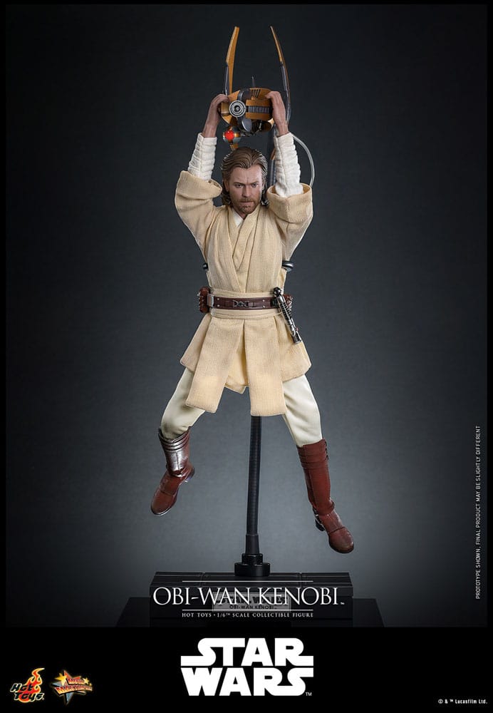 OBI-WAN KENOBI – FIGURA HOT TOYS 1/6 – STAR WARS: EL ATAQUE DE LOS CLONES