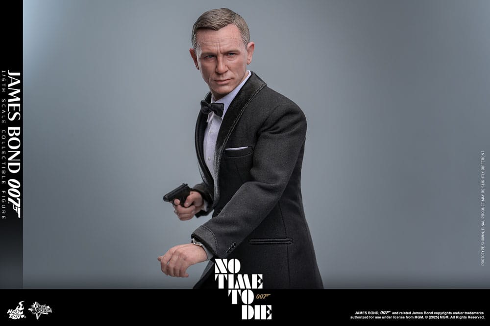JAMES BOND FIGURA 1/6 HOT TOYS – NO TIME TO DIE