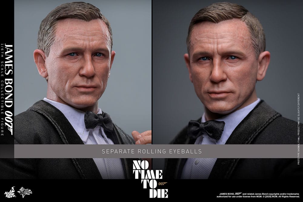 JAMES BOND FIGURA 1/6 HOT TOYS – NO TIME TO DIE