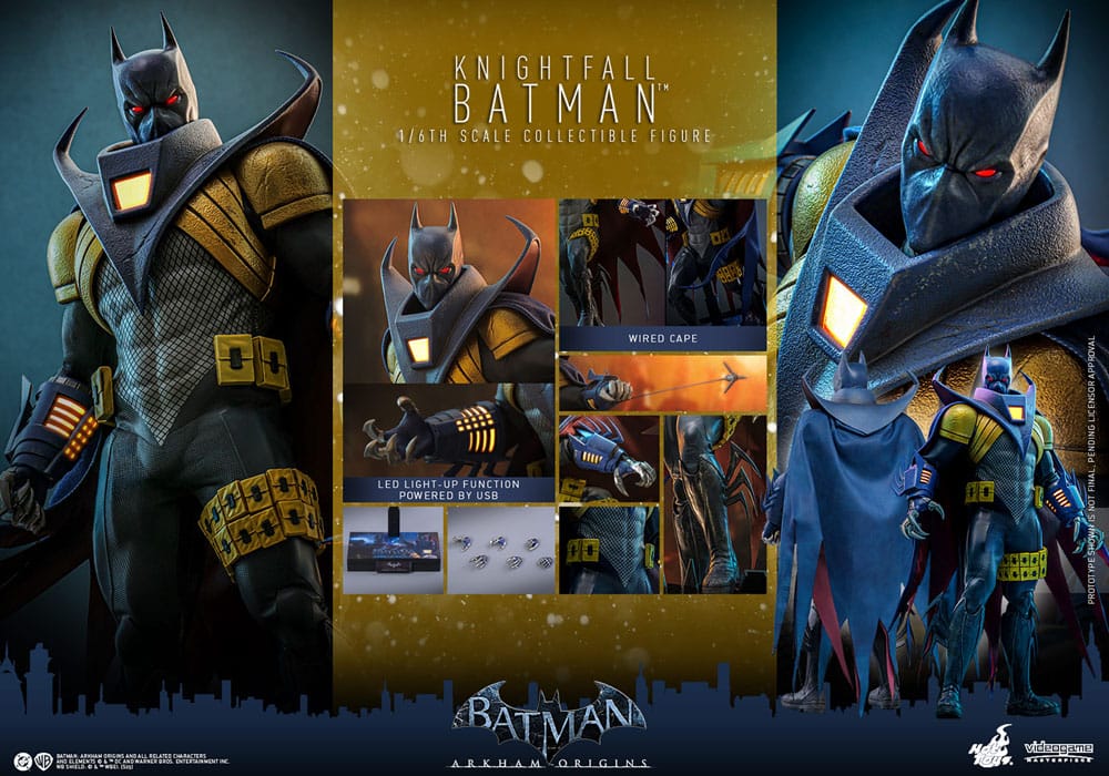 KNIGHTFALL BATMAN – FIGURA 1/6 (HOT TOYS – BATMAN: ARKHAM ORIGINS)