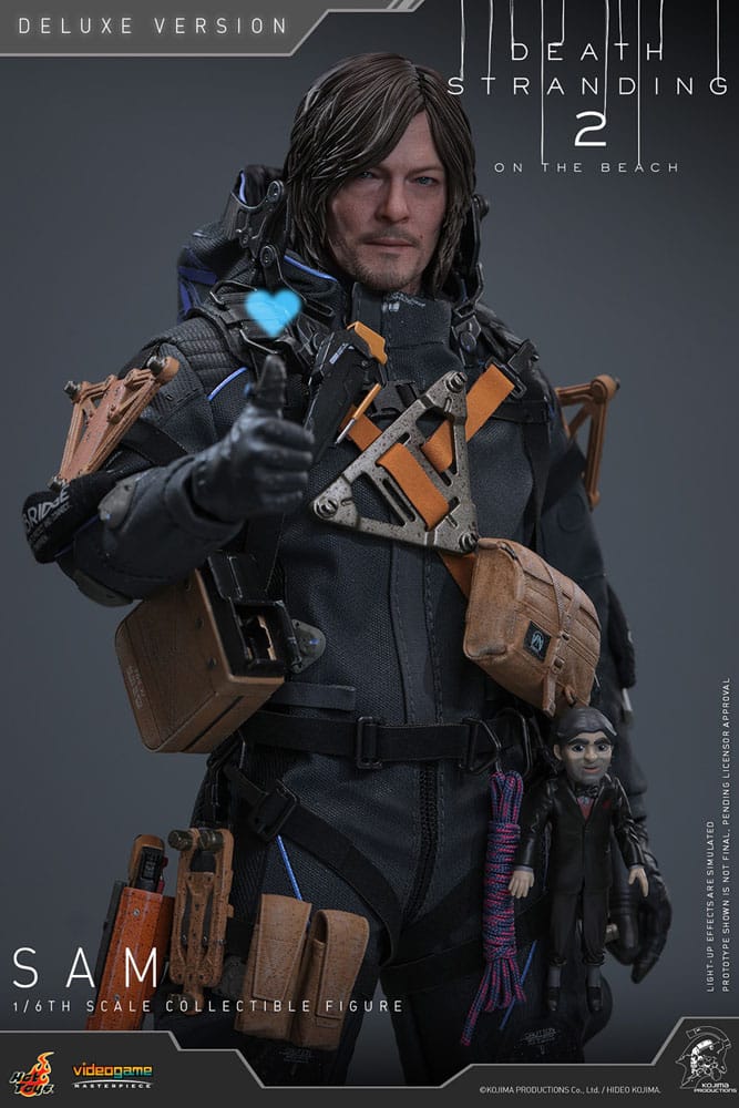 SAM – FIGURA 1/6 DELUXE VERSION (HOT TOYS – DEATH STRANDING 2: ON THE BEACH)
