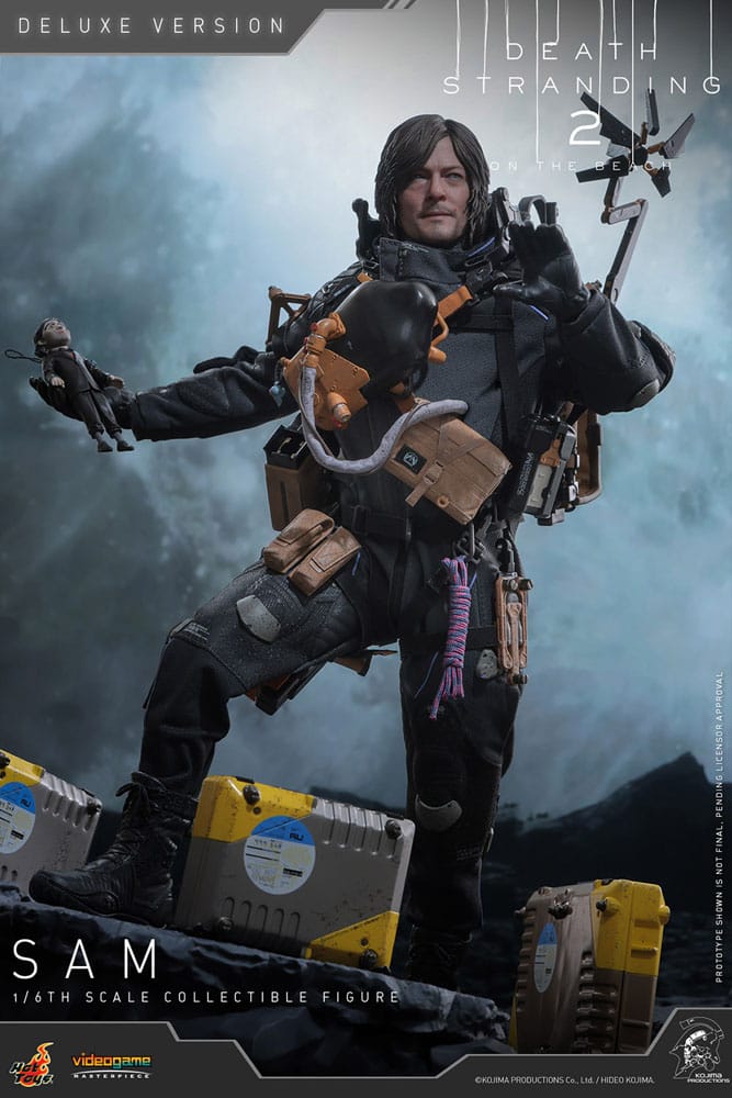 SAM – FIGURA 1/6 DELUXE VERSION (HOT TOYS – DEATH STRANDING 2: ON THE BEACH)