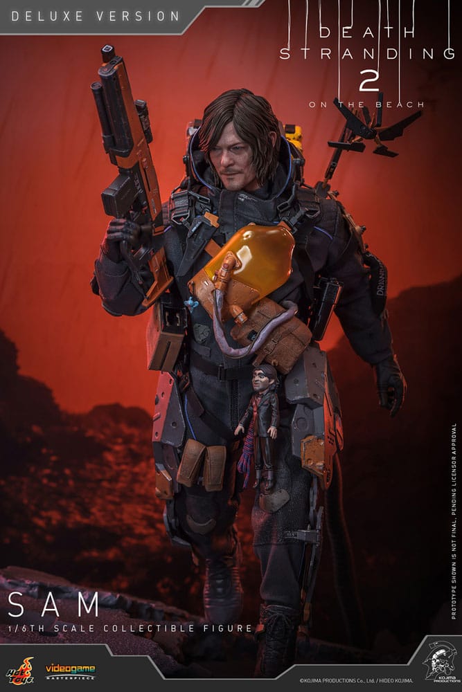 SAM – FIGURA 1/6 DELUXE VERSION (HOT TOYS – DEATH STRANDING 2: ON THE BEACH)