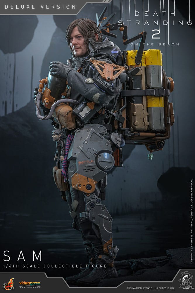SAM – FIGURA 1/6 DELUXE VERSION (HOT TOYS – DEATH STRANDING 2: ON THE BEACH)